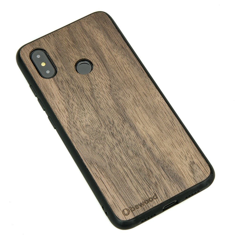 Drewniane Etui Xiaomi Mi 8 ORZECH AMERYKAŃSKI (2)
