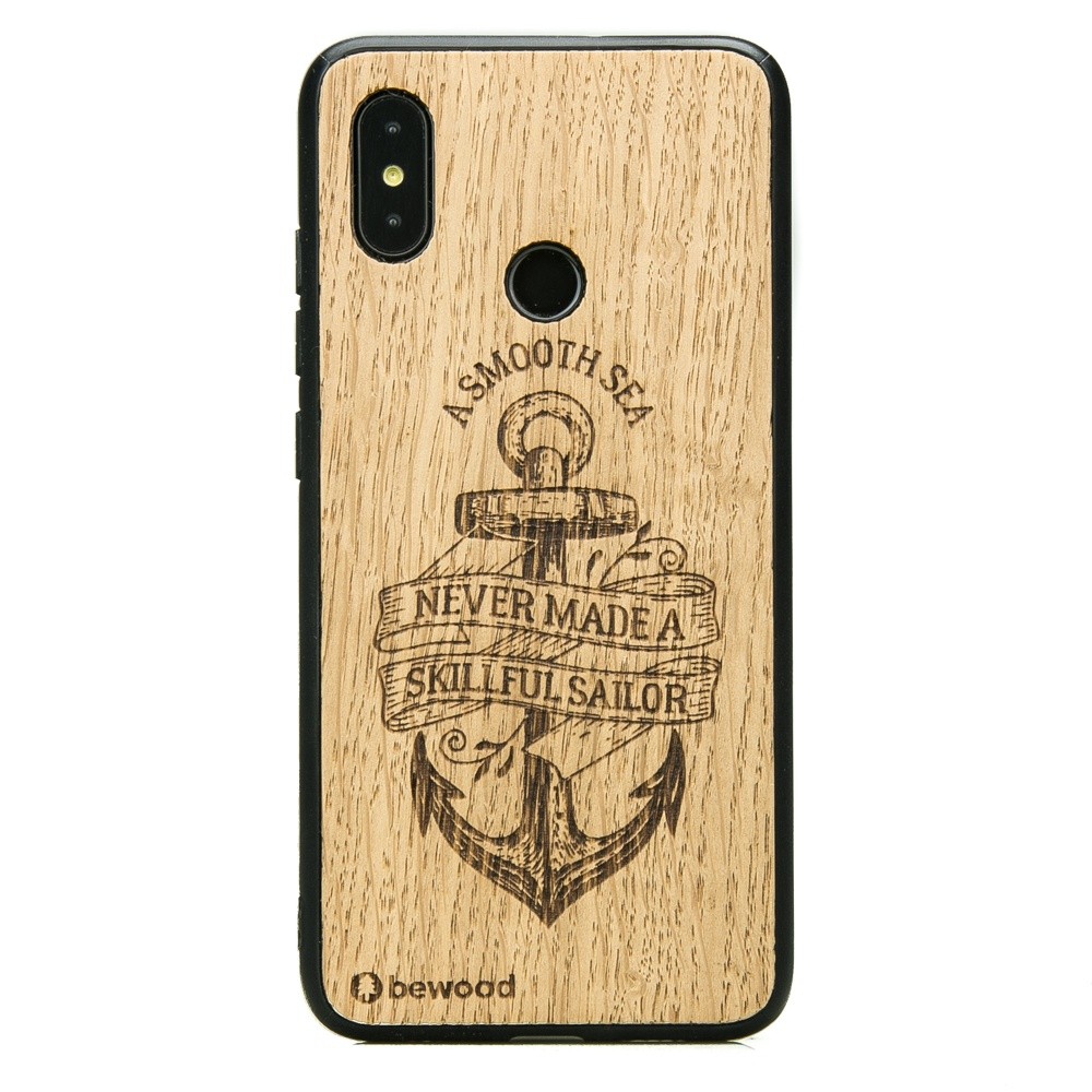 Drewniane Etui Xiaomi Mi 8 KOTWICA DĄB (1)