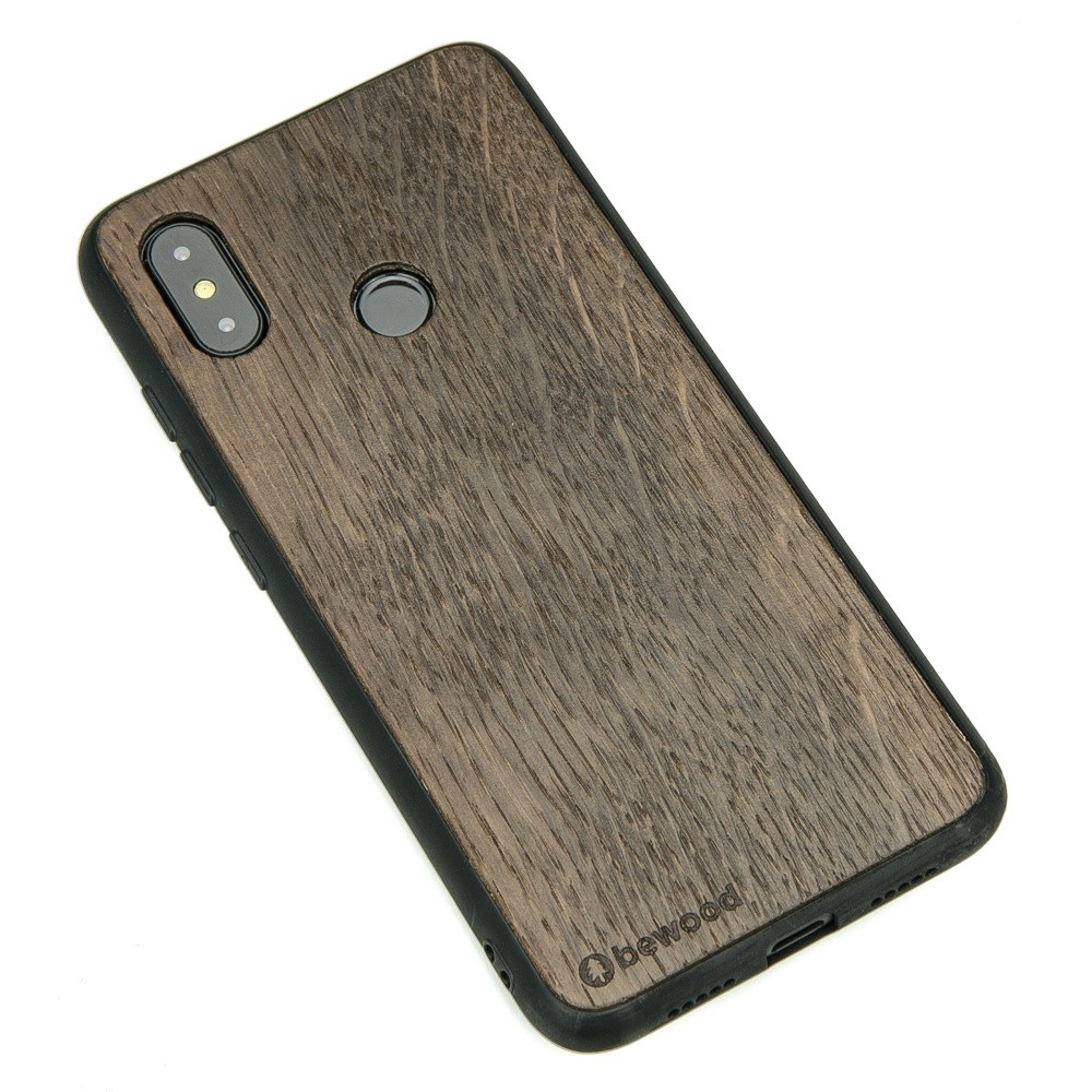 Drewniane Etui Xiaomi Mi 8 DĄB WĘDZONY (2)