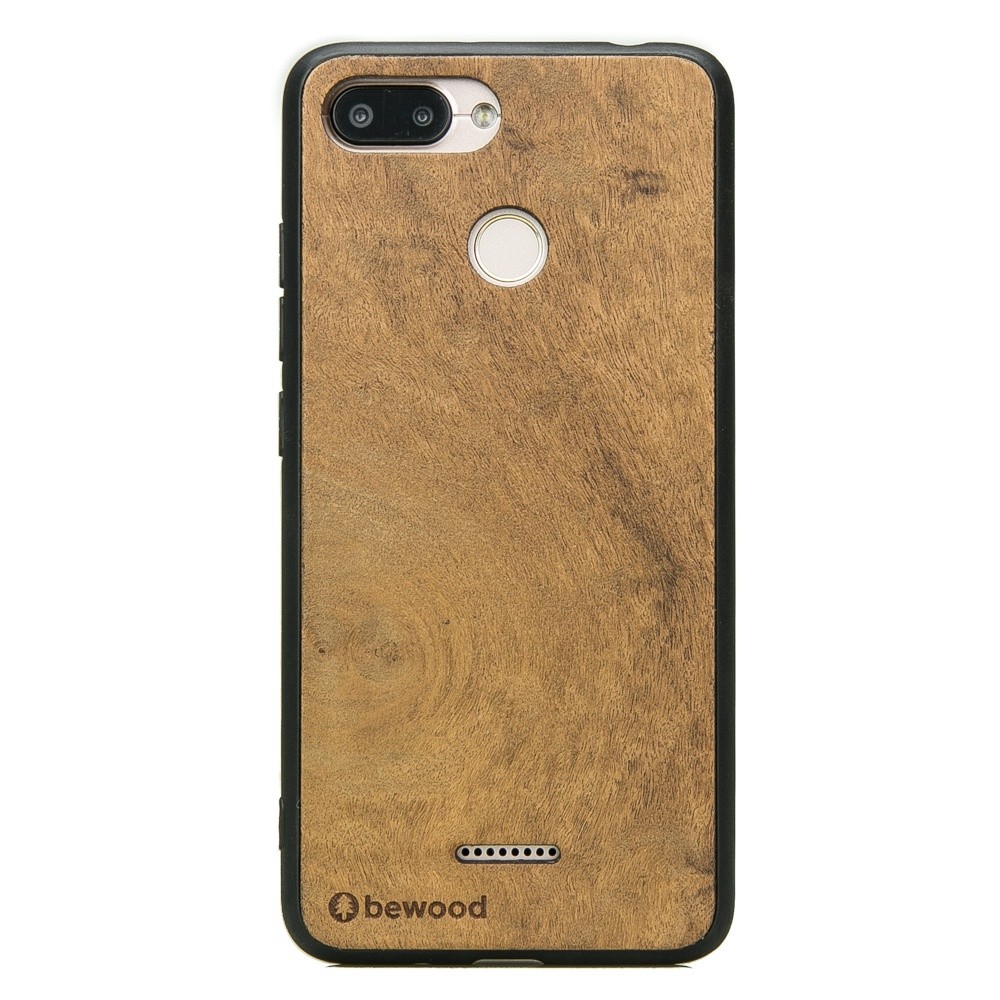 Drewniane Etui Xiaomi Redmi 6 / 6A IMBUIA (1)