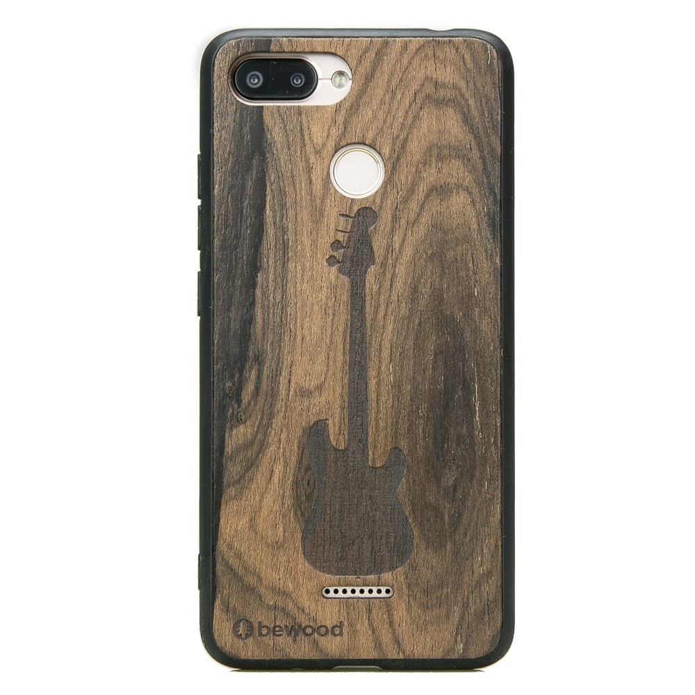 Drewniane Etui Xiaomi Redmi 6 / 6A GITARA ZIRICOTE (1)