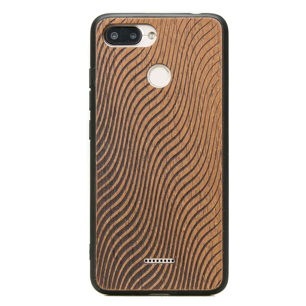 Drewniane Etui Xiaomi Redmi 6 / 6A FALE MERBAU (1)