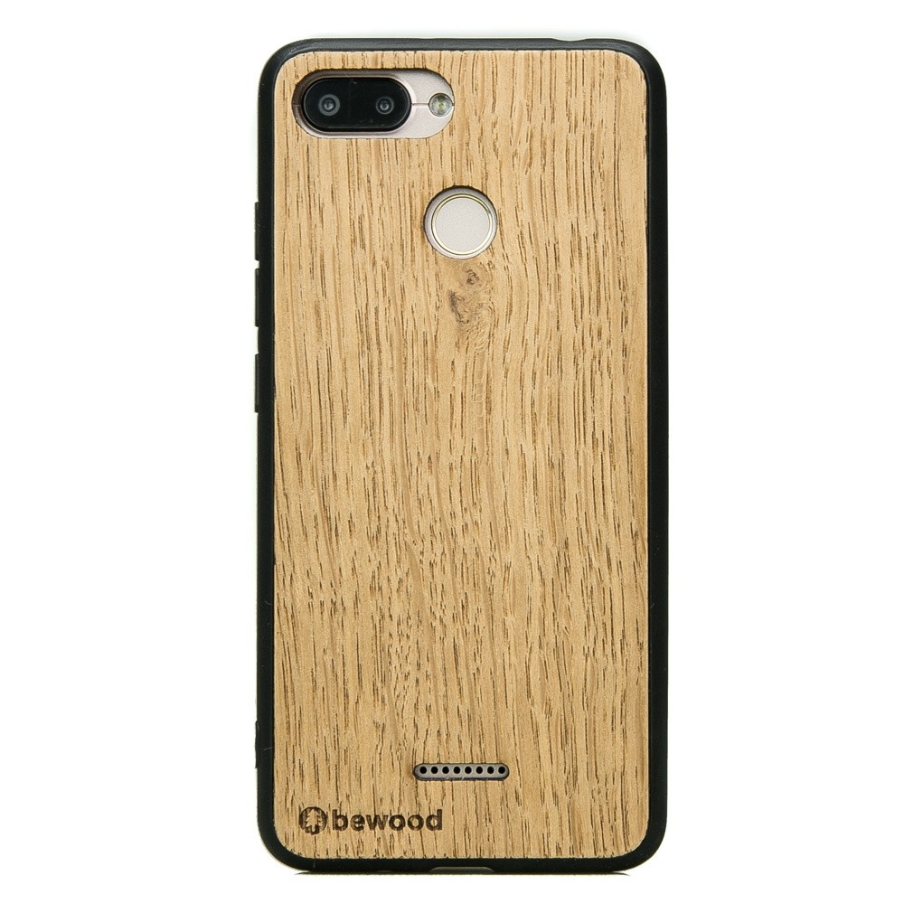 Drewniane Etui Xiaomi Redmi 6 / 6A DĄB (1)