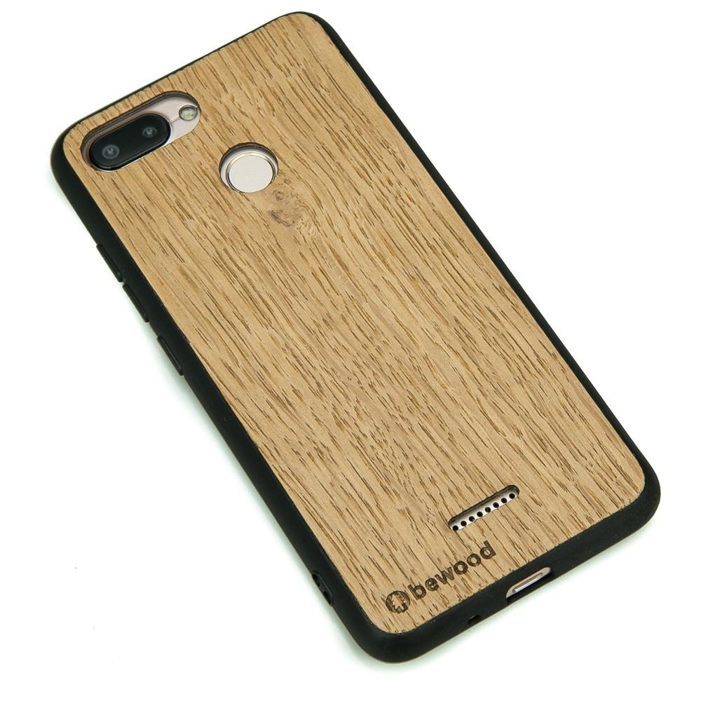 Drewniane Etui Xiaomi Redmi 6 / 6A DĄB (2)