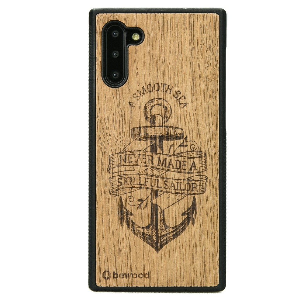 Drewniane Etui na Samsung Galaxy NOTE 10 KOTWICA DĄB (1)