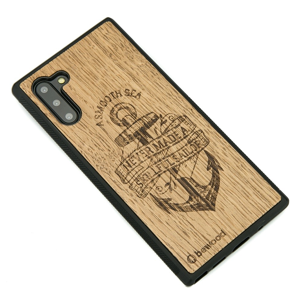 Drewniane Etui na Samsung Galaxy NOTE 10 KOTWICA DĄB (2)