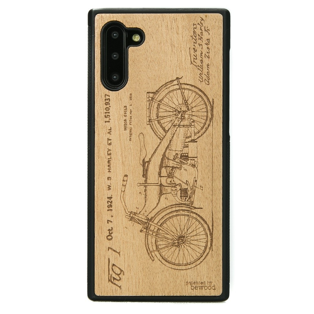 Drewniane Etui na Samsung Galaxy NOTE 10 HARLEY PATENT ANIEGRE (1)