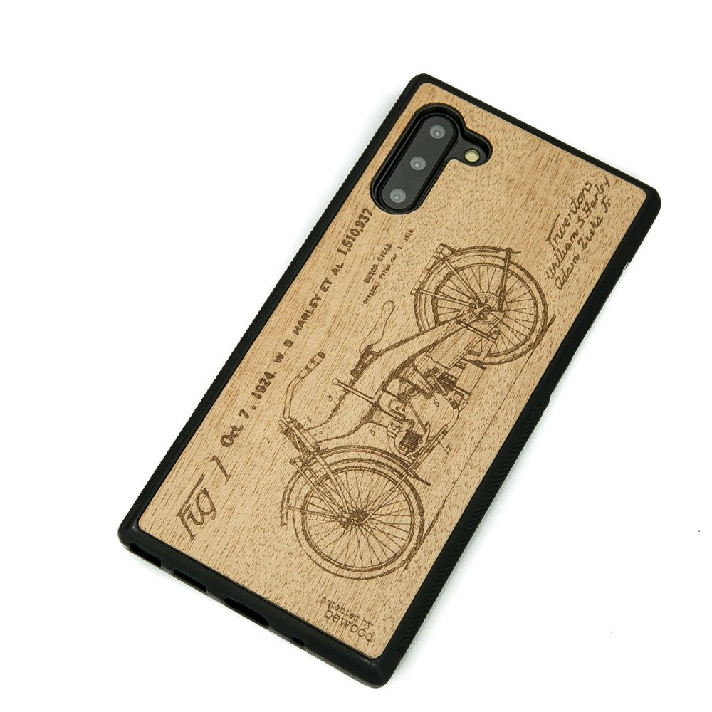 Drewniane Etui na Samsung Galaxy NOTE 10 HARLEY PATENT ANIEGRE (2)