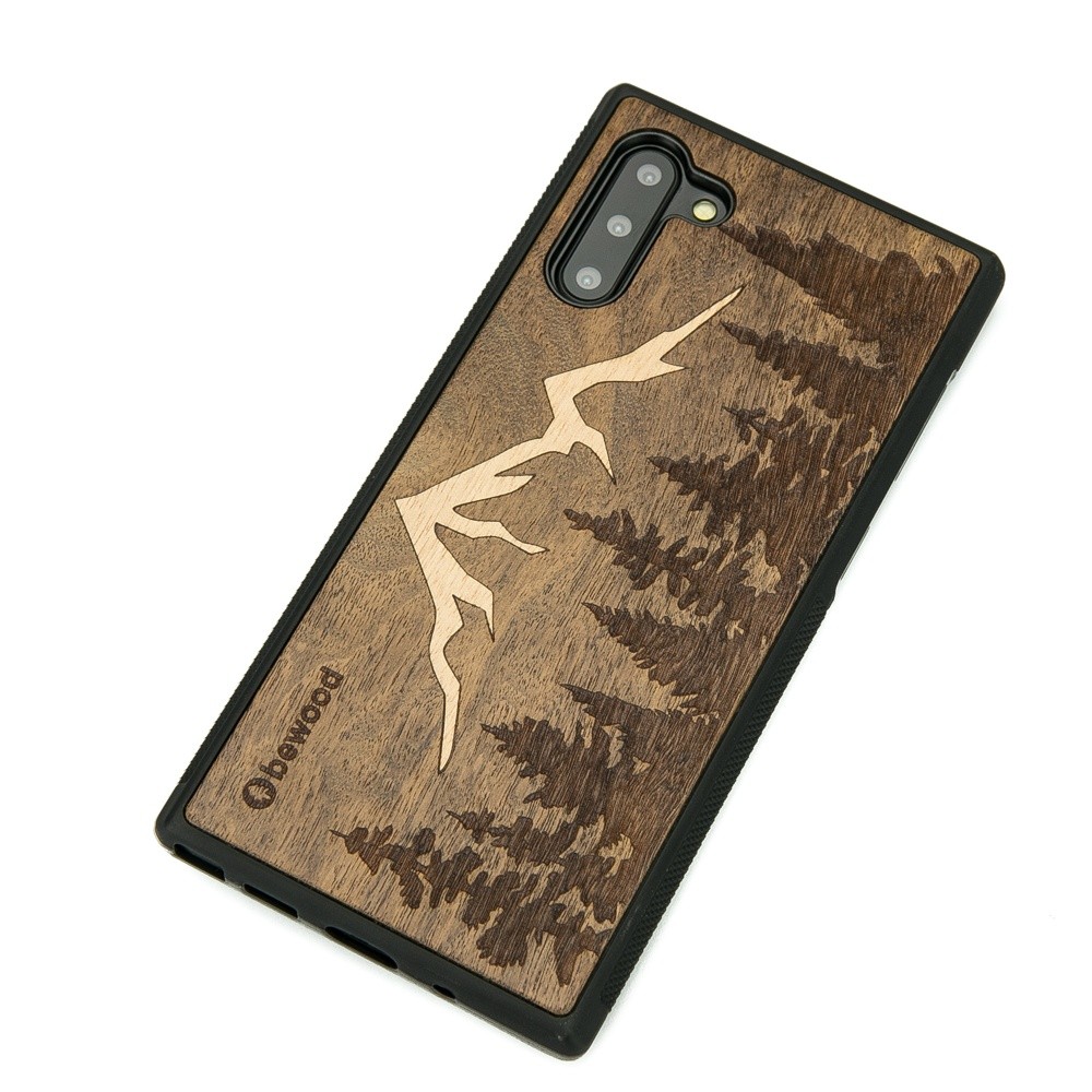Drewniane Etui na Samsung Galaxy NOTE 10 GÓRY IMBUIA (2)
