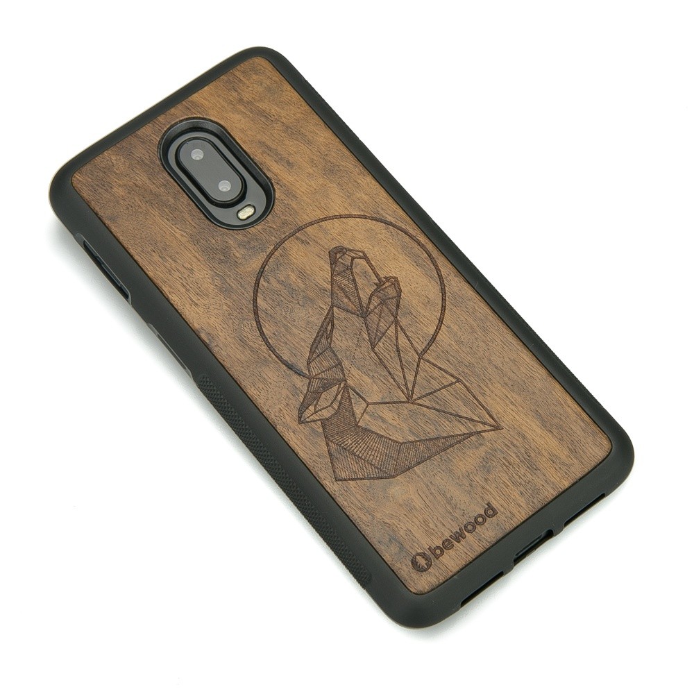 Drewniane Etui One Plus 6T / 7 WILK IMBUIA (2)
