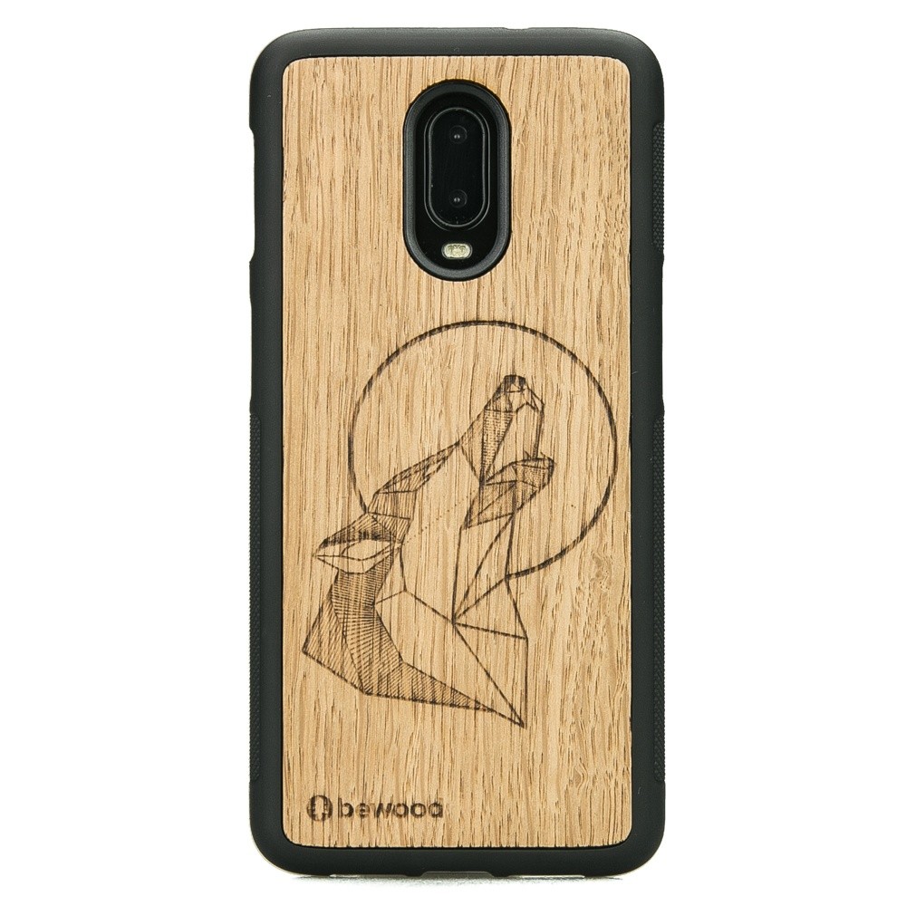 Drewniane Etui One Plus 6T / 7 WILK DĄB (1)