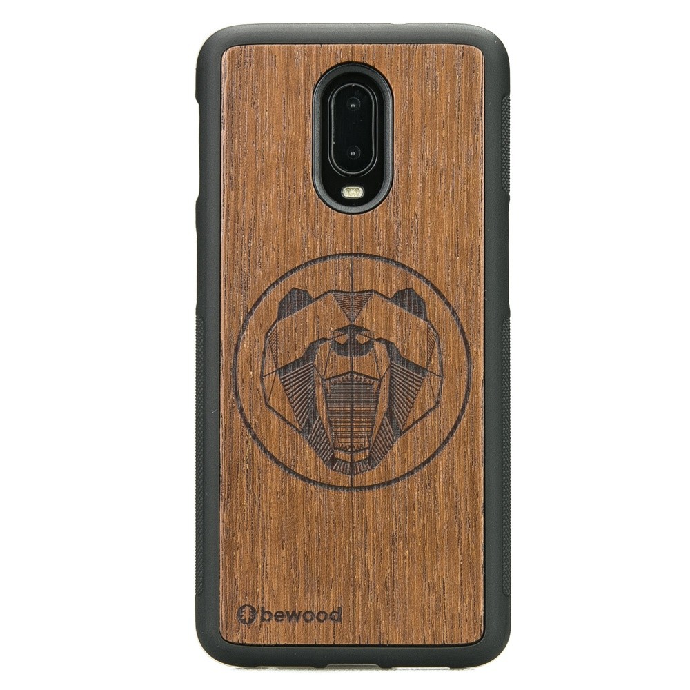 One Plus 6T Bear Marbau Wood Case (1)