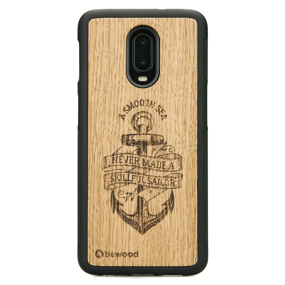 Drewniane Etui One Plus 6T / 7 KOTWICA DĄB (1)