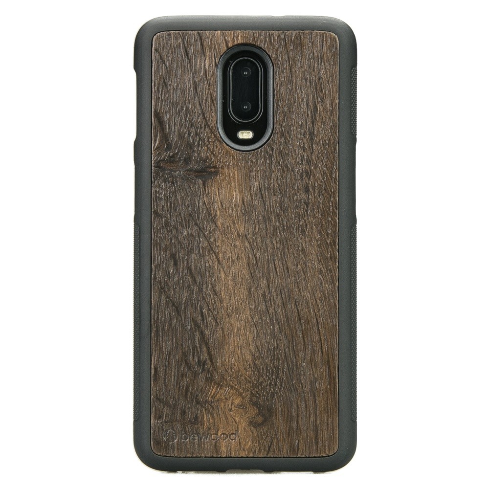 Drewniane Etui One Plus 6T / 7 DĄB WĘDZONY (1)