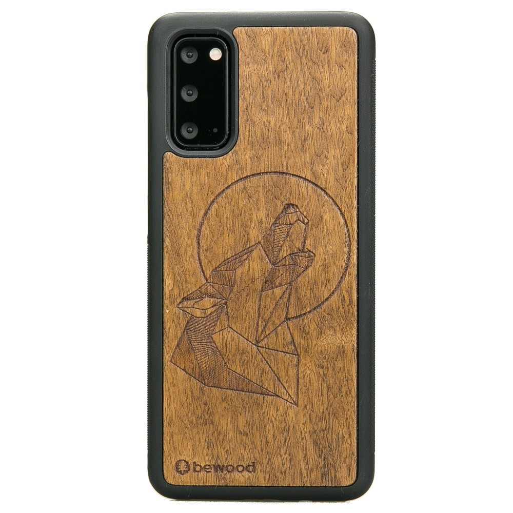 Drewniane Etui na Samsung Galaxy S20 WILK IMBUIA (1)
