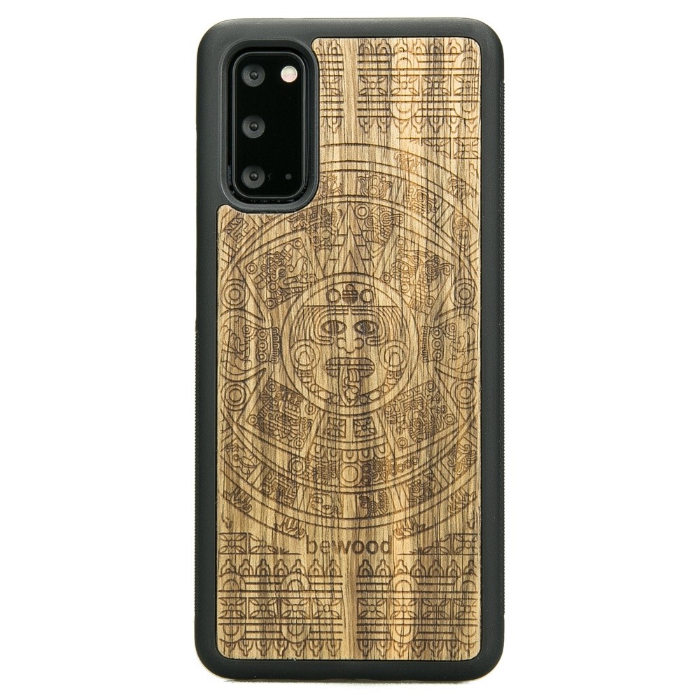 Drewniane Etui na Samsung Galaxy S20 KALENDARZ AZTECKI LIMBA (1)
