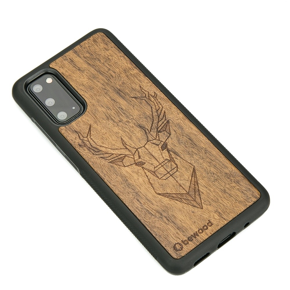 Drewniane Etui na Samsung Galaxy S20 JELEŃ IMBUIA (2)