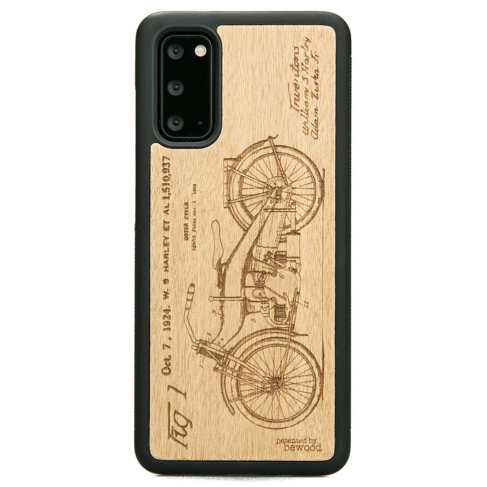 Drewniane Etui na Samsung Galaxy S20 HARLEY PATENT ANIEGRE (1)
