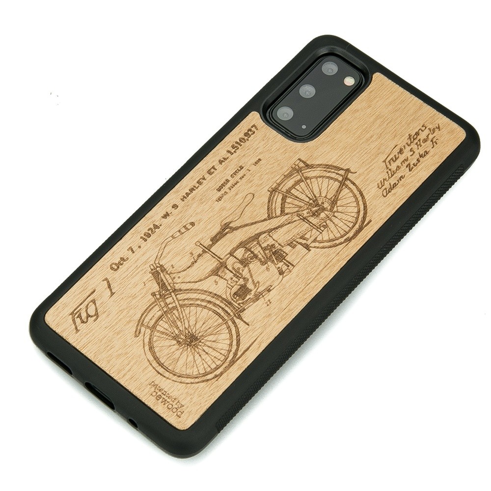 Drewniane Etui na Samsung Galaxy S20 HARLEY PATENT ANIEGRE (2)