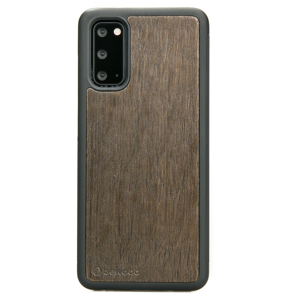 Drewniane Etui na Samsung Galaxy S20 DĄB WĘDZONY (1)