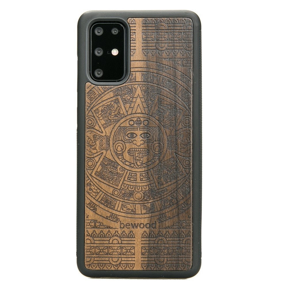 Drewniane Etui na Samsung Galaxy S20+ KALENDARZ AZTECKI ZIRICOTE (1)