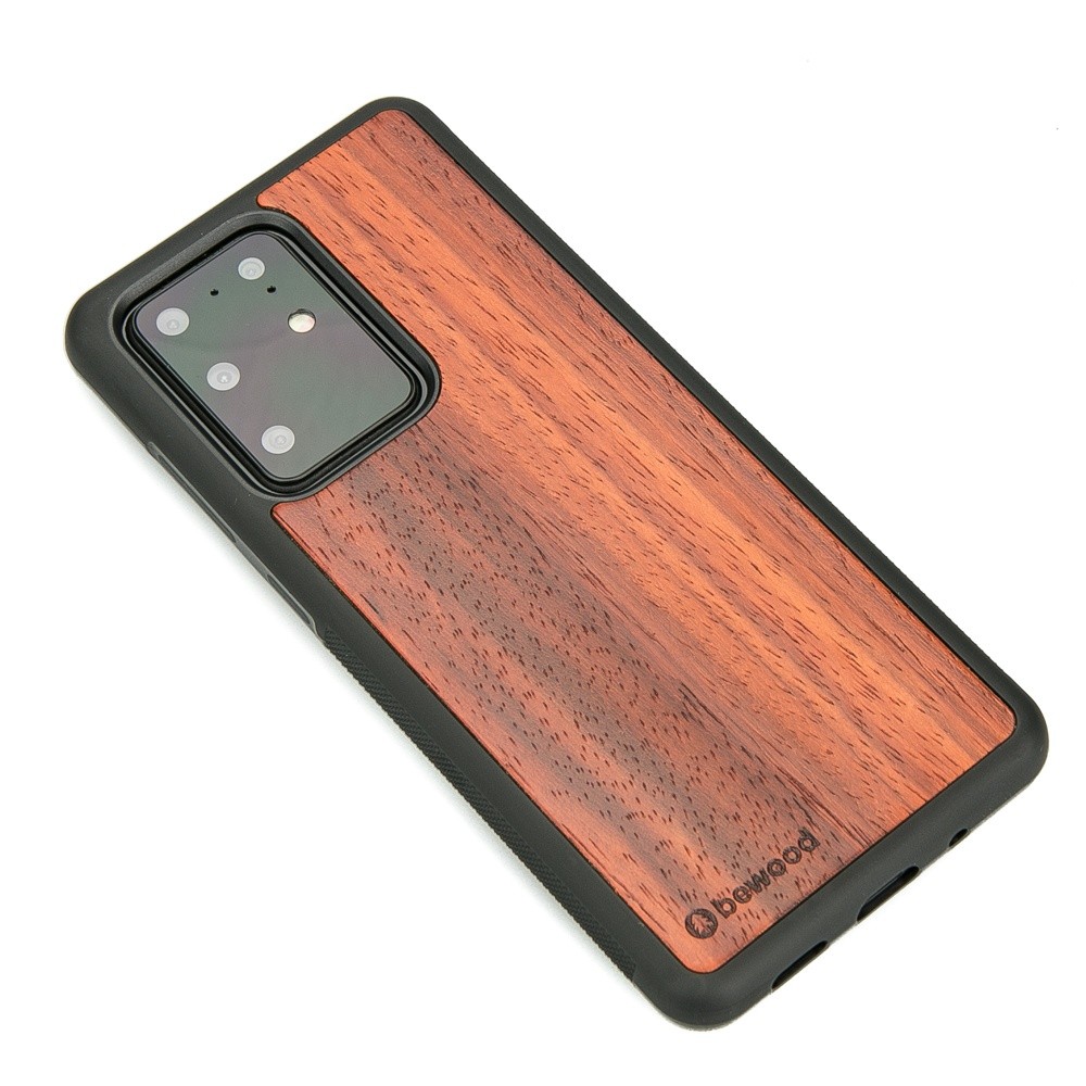 Drewniane Etui na Samsung Galaxy S20 Ultra PADOUK (2)