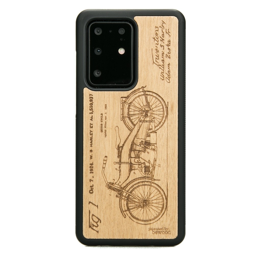 Drewniane Etui na Samsung Galaxy S20 Ultra HARLEY PATENT ANIEGRE (1)