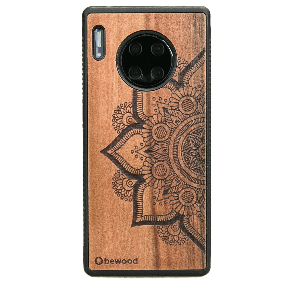 Drewniane Etui Huawei Mate 30 Pro MANDALA JABŁOŃ (1)