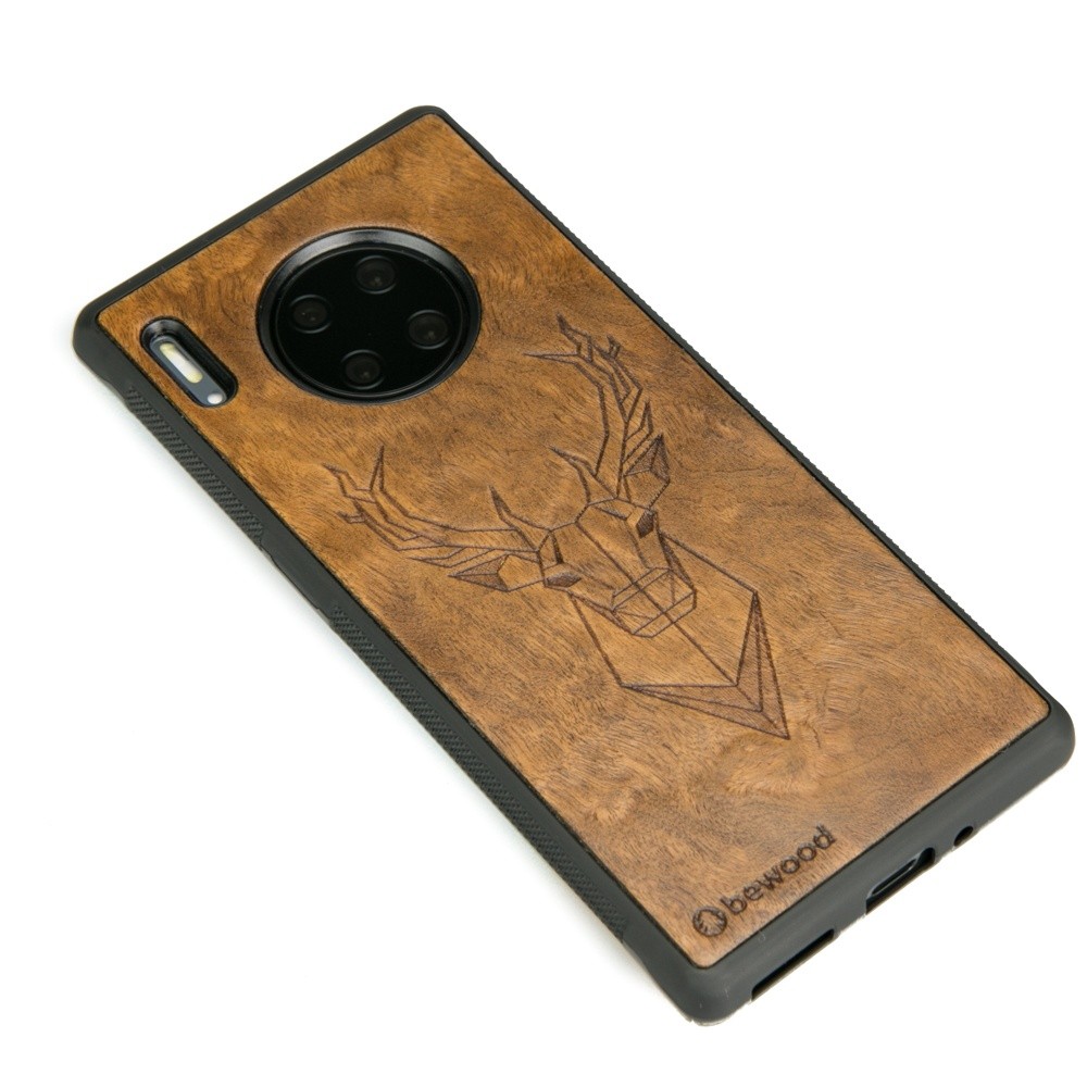 Drewniane Etui Huawei Mate 30 Pro JELEŃ IMBUIA (2)