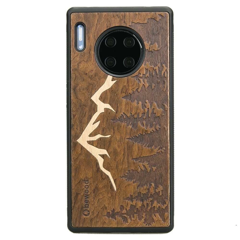 Drewniane Etui Huawei Mate 30 Pro GÓRY IMBUIA (1)