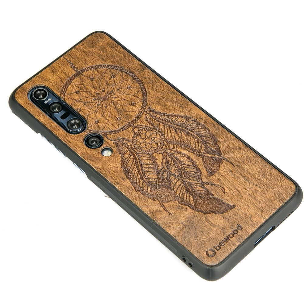 Drewniane Etui Xiaomi Mi 10 ŁAPACZ SNÓW IMBUIA (2)