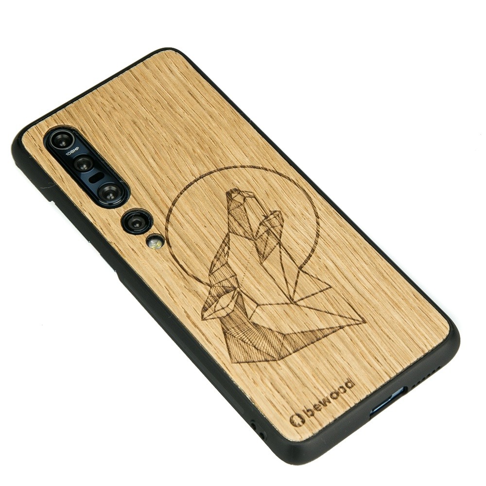 Drewniane Etui Xiaomi Mi 10 Pro WILK DĄB (2)