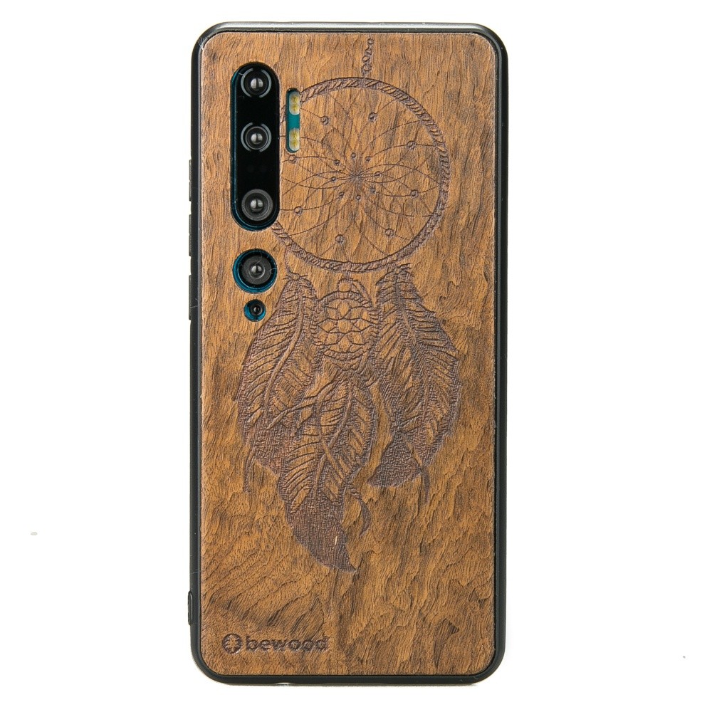 Drewniane Etui Xiaomi Mi Note 10 / 10 Pro ŁAPACZ SNÓW IMBUIA (1)