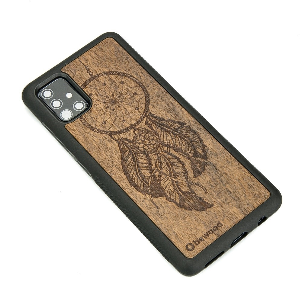 Drewniane Etui na Samsung Galaxy S10 Lite ŁAPACZ SNÓW IMBUIA (2)