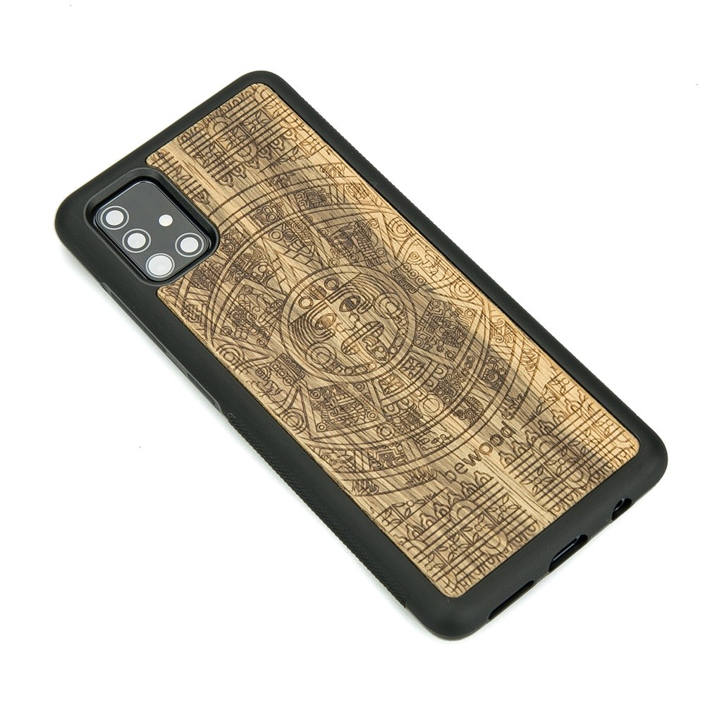 Drewniane Etui na Samsung Galaxy S10 Lite KALENDARZ AZTECKI LIMBA (2)