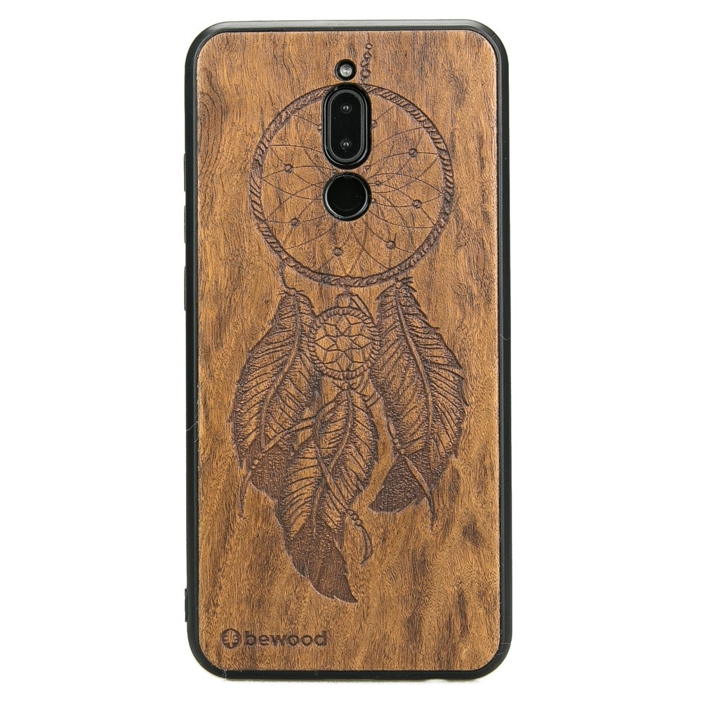 Drewniane Etui Xiaomi Redmi 8 ŁAPACZ SNÓW IMBUIA (1)