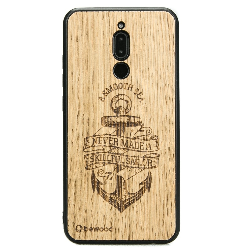 Drewniane Etui Xiaomi Redmi 8 KOTWICA DĄB (1)