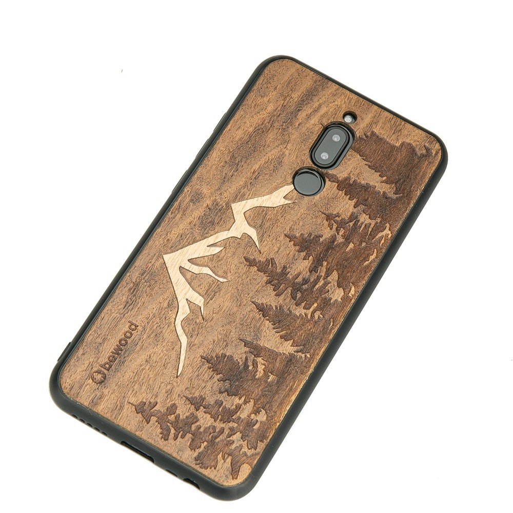 Drewniane Etui Xiaomi Redmi 8 GÓRY IMBUIA (2)