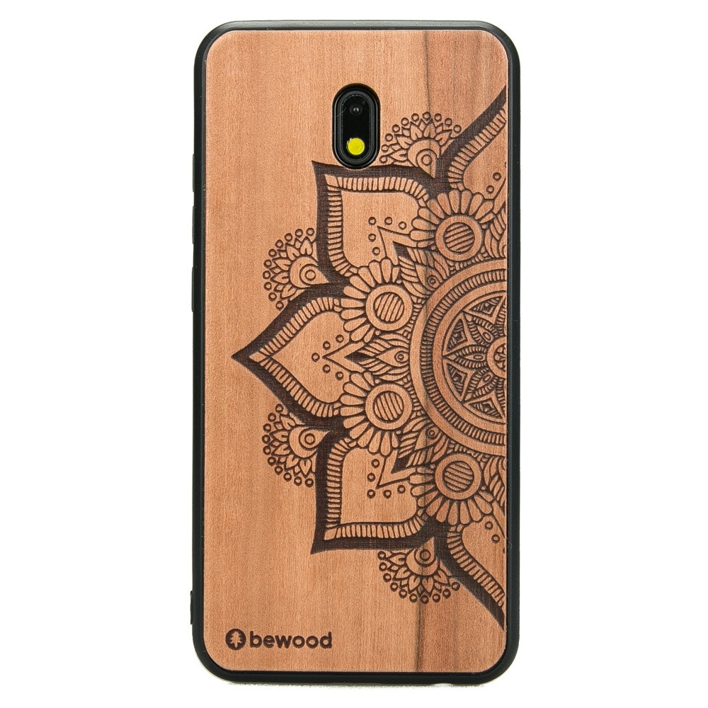 Drewniane Etui Xiaomi Redmi 8A MANDALA JABŁOŃ (1)