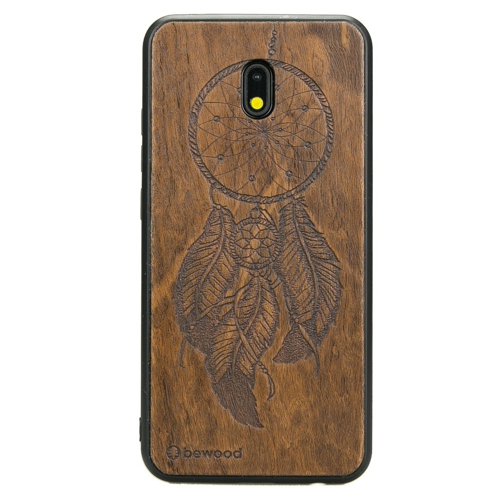 Drewniane Etui Xiaomi Redmi 8A ŁAPACZ SNÓW IMBUIA (1)