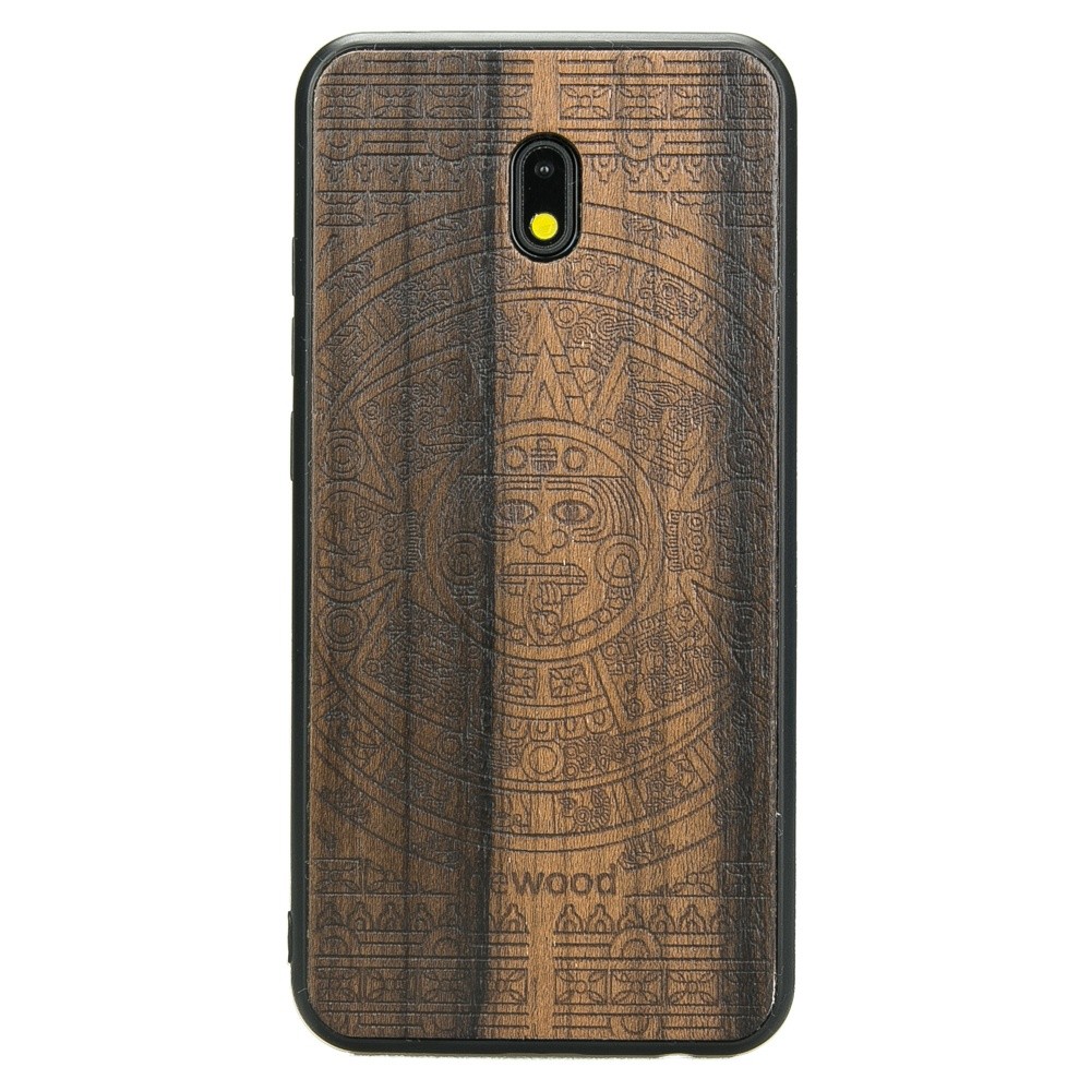 Drewniane Etui Xiaomi Redmi 8A KALENDARZ AZTECKI ZIRICOTE (1)