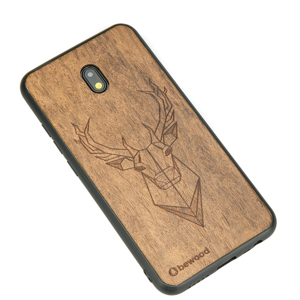 Drewniane Etui Xiaomi Redmi 8A JELEŃ IMBUIA (2)