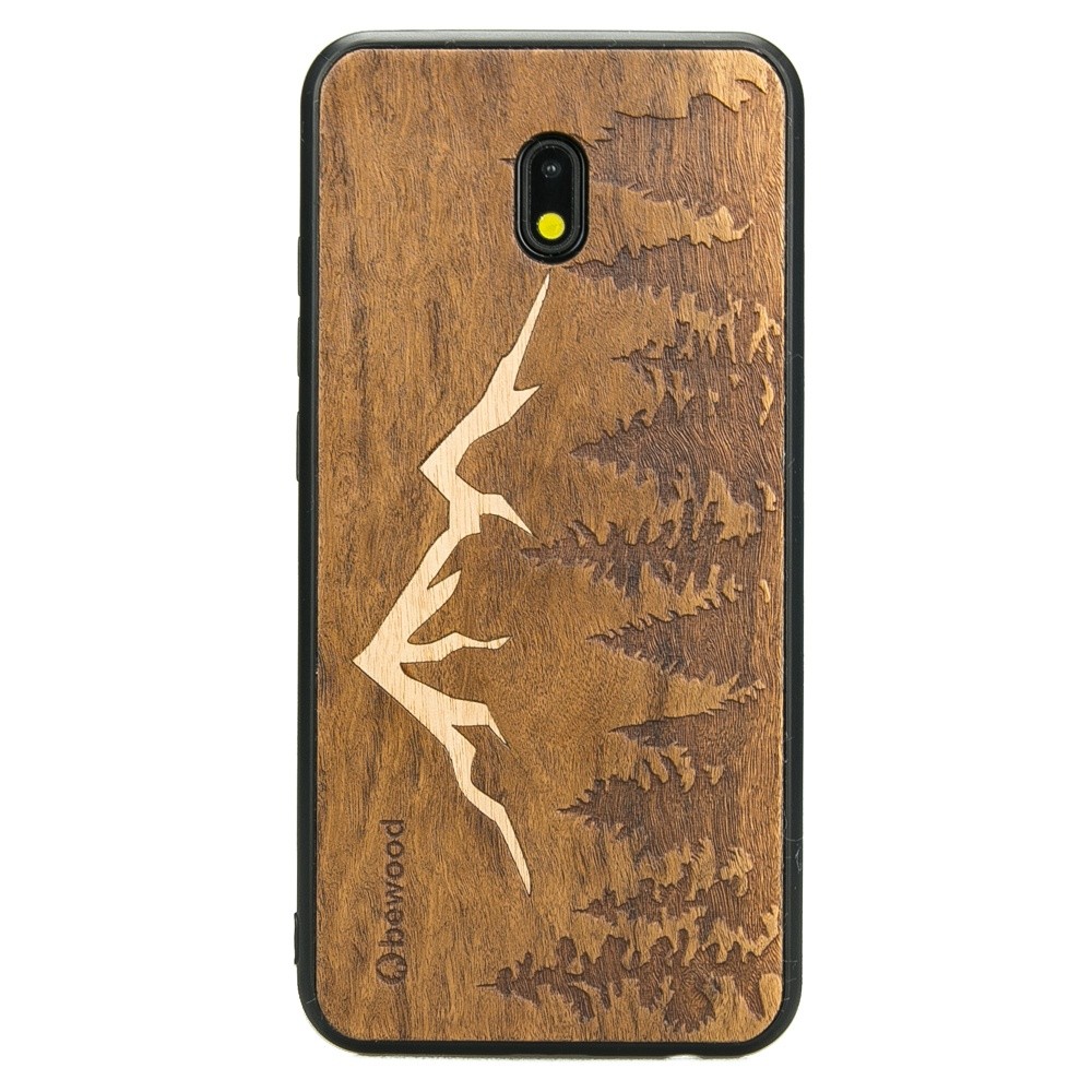 Drewniane Etui Xiaomi Redmi 8A GÓRY IMBUIA (1)