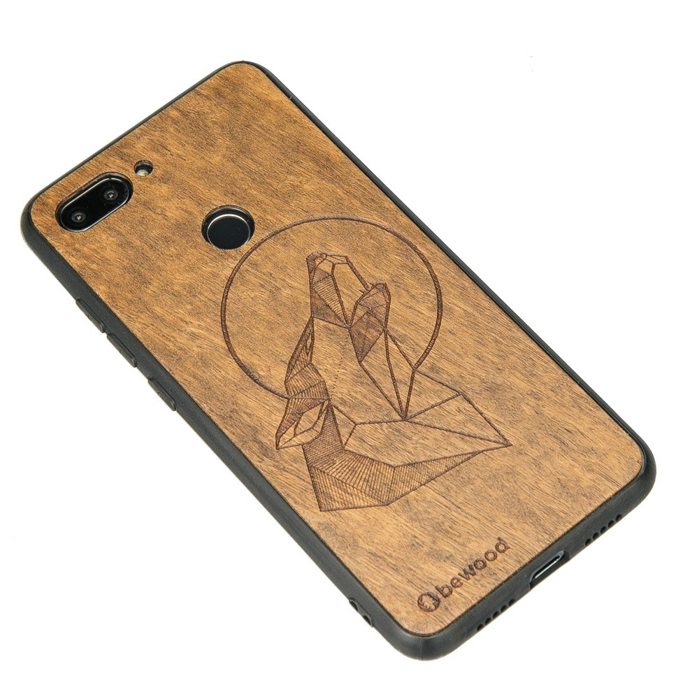 Drewniane Etui Xiaomi Mi 8 Lite WILK IMBUIA (2)