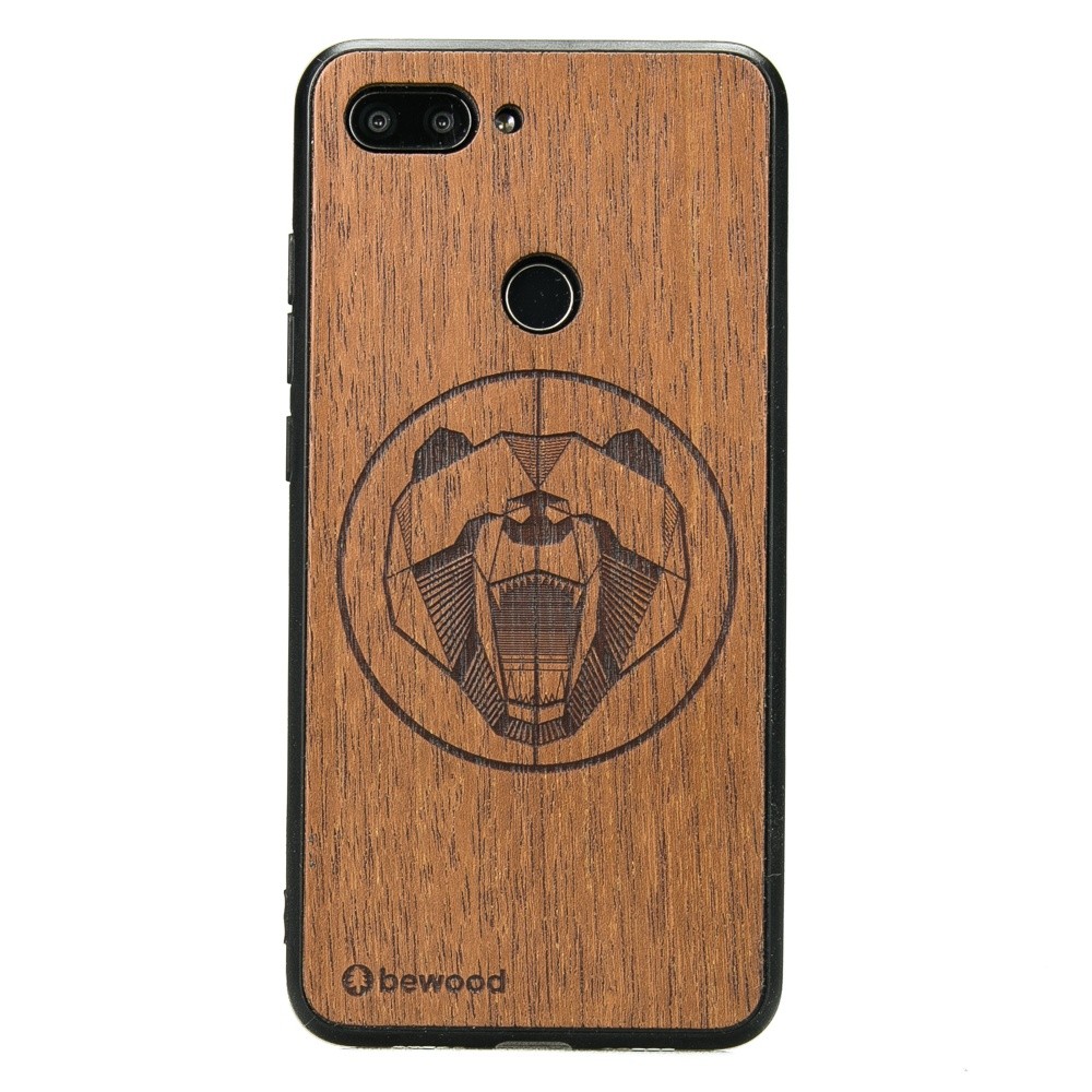 Xiaomi Mi 8 Lite Bear Marbau Wood Case (1)