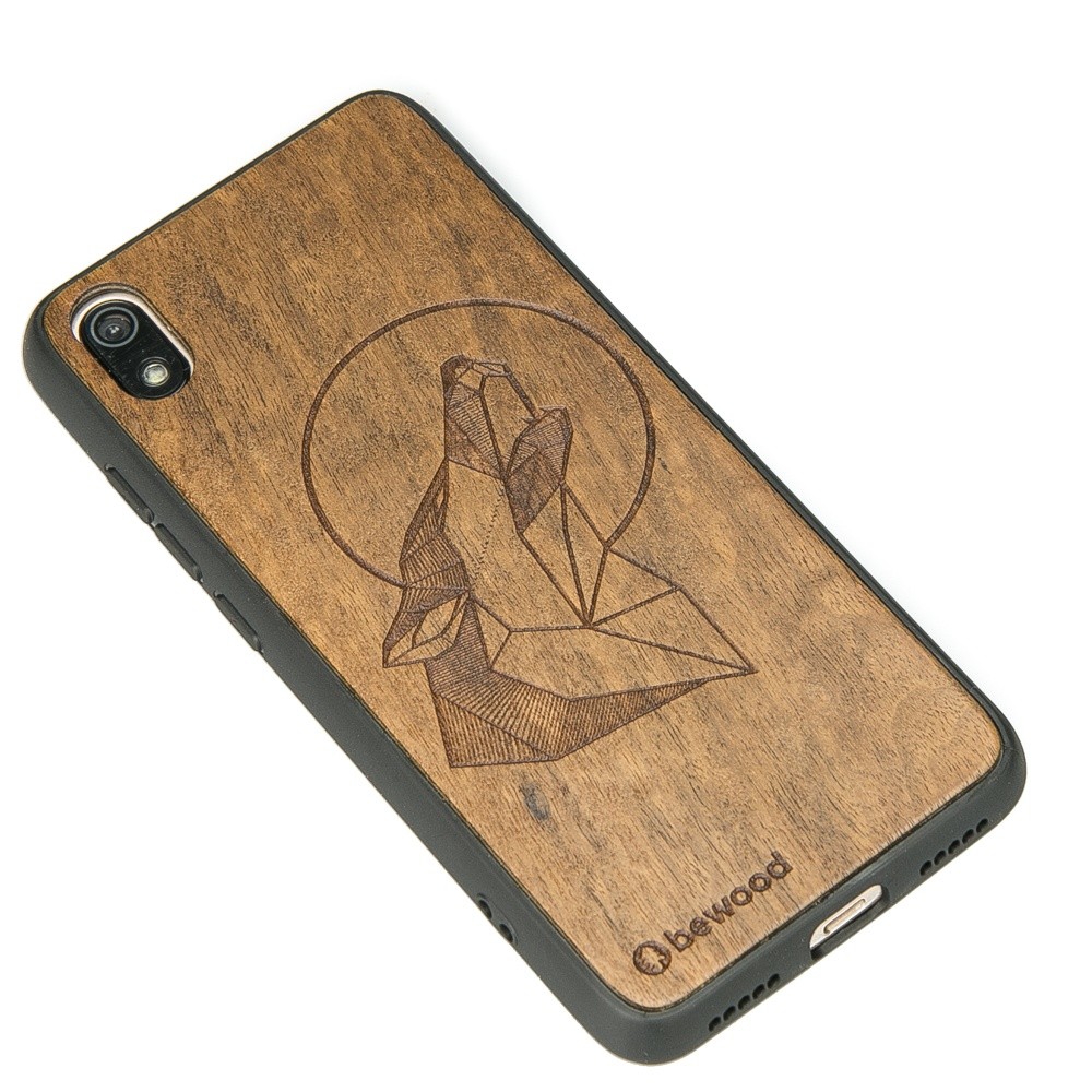 Drewniane Etui Xiaomi Redmi 7A WILK IMBUIA (2)