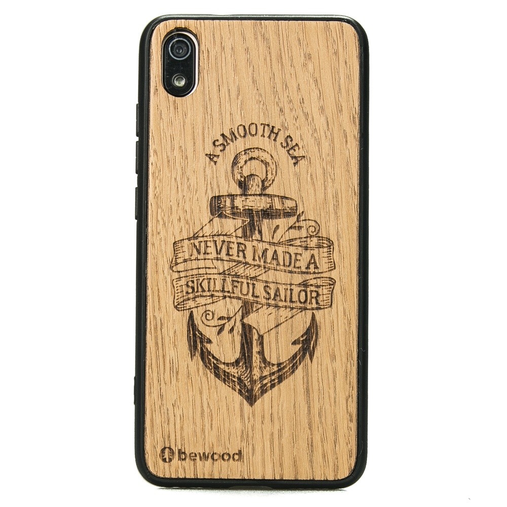 Drewniane Etui Xiaomi Redmi 7A KOTWICA DĄB (1)