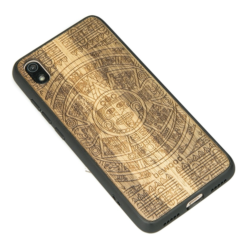 Drewniane Etui Xiaomi Redmi 7A KALENDARZ AZTECKI LIMBA (2)