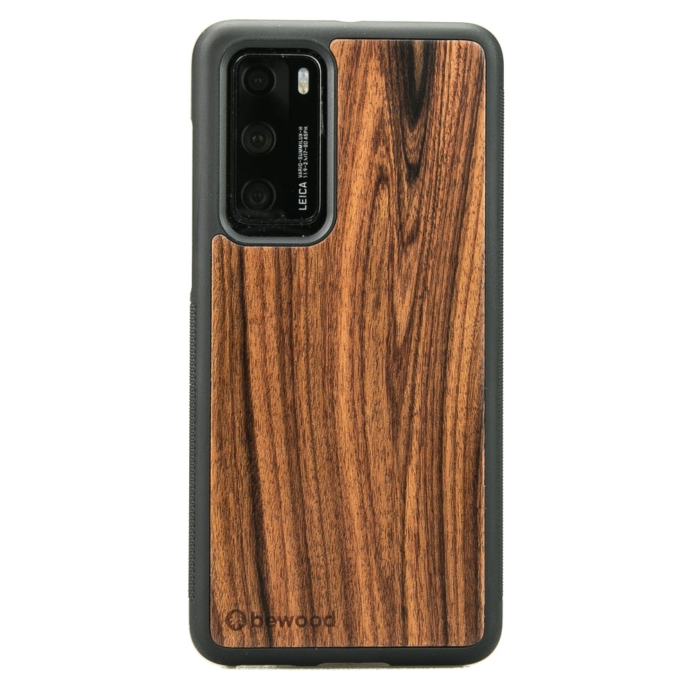 Huawei P40 Rosewood Santos Wood Case (1)