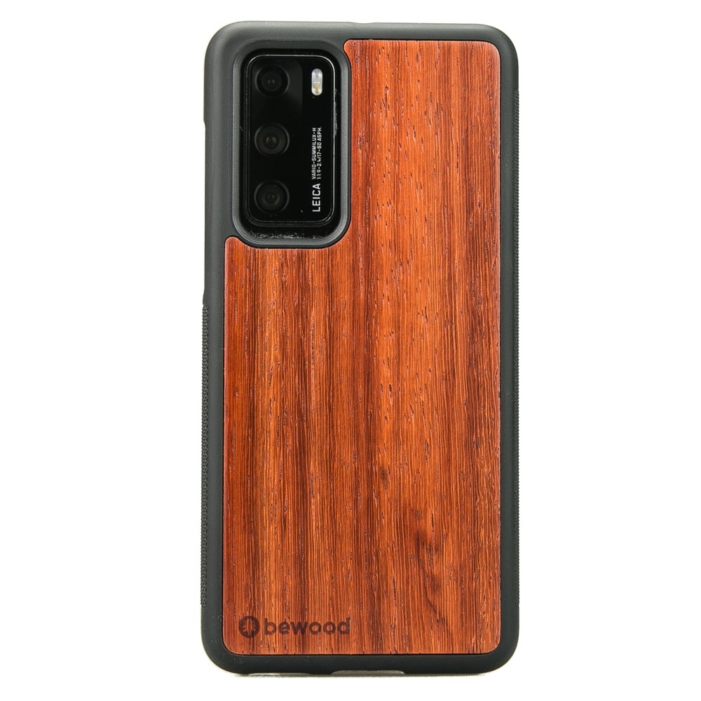 Huawei P40 Padouk Wood Case (1)